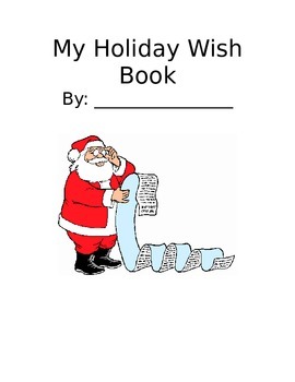 Preview of Adding Money Holiday Wish Book