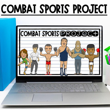 Preview of Combat Sports Martial Arts Research Project Gifted Students Enrichment PBL