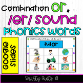 Combination or with /er/ Sound - R-Controlled - Phonics Sk