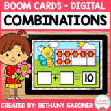 Combinations of 10 - Boom Cards - Distance Learning - Digital