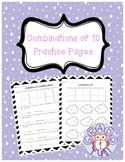 Combinations of 10 Worksheets