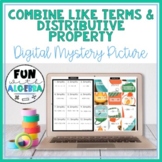 Combine Like Terms & Distributive Property DIGITAL Mystery
