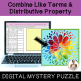 Combine Like Terms & Distributive Property Tiered Digital 