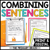 Combining Sentences Practice Worksheets | Writing Interven