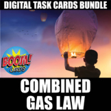 Combined Gas Law Digital Task Cards | Distance Learning | 