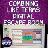 Combining Like Terms Digital Activity