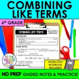 Combining Like Terms Notes