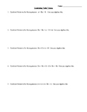 Combining Like Terms Using Algebra Tiles (Scaffolded)