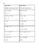 Combining Like Terms and Solving Equations Worksheet by Manske's Math Store