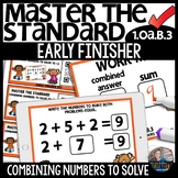 Combining Numbers to solve up to 12 EARLY FINISHER