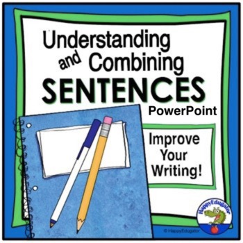 Preview of Combining Sentences PowerPoint - Simple Compound Complex Sentence Structure