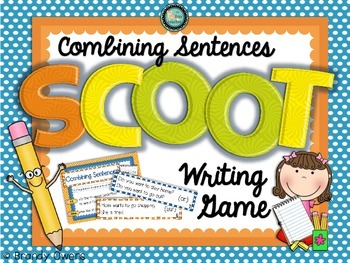 Preview of Combining Sentences SCOOT Writing Game
