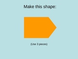 Combining Shapes Using Tangram Puzzles PowerPoint