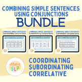 Combining Simple Sentences Using Conjunctions Boom Cards™ Bundle