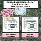 Bundle: Double Set of Washington, D.C. STEM Discovery Cards Kit