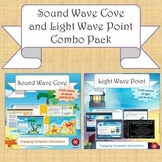 NGSS Physical Science Bundle: "Sound Wave Cove" & "Light W