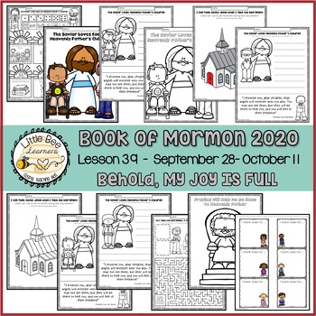 Come, Follow Me 2020 - October Bundle by Little Bee Learners | TPT