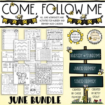 Preview of Come, Follow Me 2024 - June Bundle - Book of Mormon- Primary and Family
