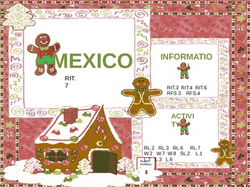 Preview of Christmas Around the World WebQuest : Come With Me, I'm the Gingerbread Man