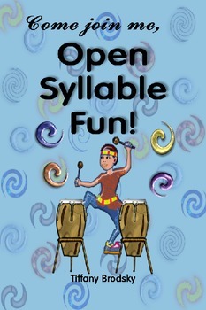 Preview of Come join me, Open Syllable Fun! e-book in PDF