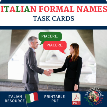 Preview of Come si chiama Lei? Formal Names in Italian