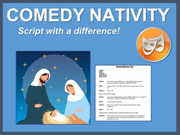 Preview of COMEDY NATIVITY: Short Christmas script with a difference!