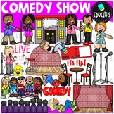 Comedy Show Clip Art Set {Educlips Clipart}