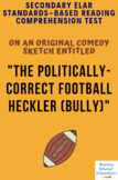 Comedy Sketch Script Title: THE POLITICALLY-CORRECT FOOTBA