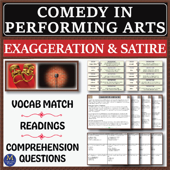 Preview of Comedy in Performing Arts Series: Exaggeration & Satire