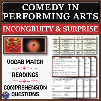 Preview of Comedy in Performing Arts Series: Incongruity & Surprise