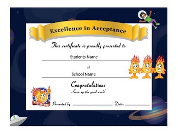 Preview of Comet Award Certificates -Behavior