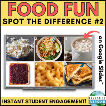 Preview of Comfort Food Spot the Difference for Working Memory, Attention, Visual Scanning
