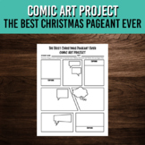 Comic Art and Writing Activity for The Best Christmas Page