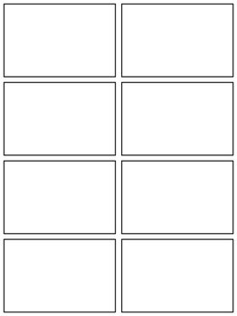 Comic Book Paper Templates - 100 Printable Layouts for Kids by