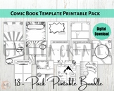Comic Book Template, Create Your Own Comic Book, Plot Outline