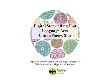 Preview of Comic Poetry Sketch - Creative Digital Narrative