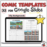 Comic Strip Book Templates for Google Slides | City Templates