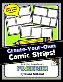 Comic Strip Create-Your-Own—Pack of Seven FREEBIE Templates!
