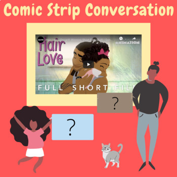 Preview of Comic Strip Distance Learning Hair Love