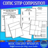 Comic Strip Music Composition (Reproducible)