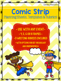 Comic Strip Planning Sheet, Templates and Rubrics