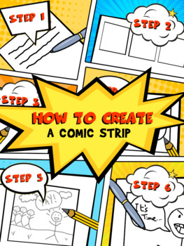 Preview of Comic Strip Project - Create a Comic Strip