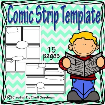 Preview of Comic Strip Template