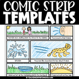 Comic Strip Template Writing Book Pages