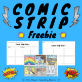 Comic Strip Template FREEBIE!