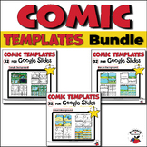 Comic Strip Template Google Slides Bundle - Desert | Natur