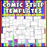Free Download: Comic Strip Template Pages for Creative Assignments