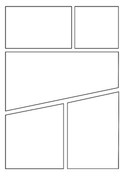 Comic Strip Template Pages for drawing and creating by Dinoedu | TPT