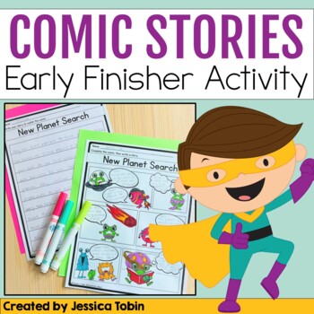 Preview of Comic Strip and Creative Writing Activities - Early Finishers Activities