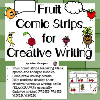 Preview of Comic Strip Writing - Fruit